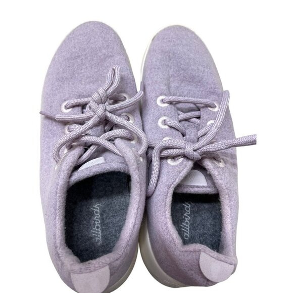 Allbirds Wool Runners Women’s Shoes Size 9 0819 NV1 Merino Wool Lavender Purple - Picture 5 of 8
